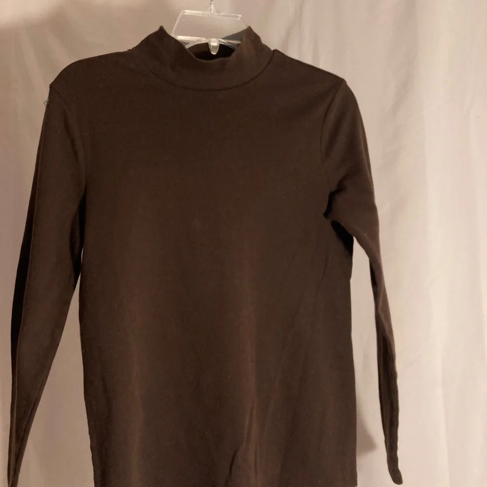 White Stag Brown Turtleneck Sweater